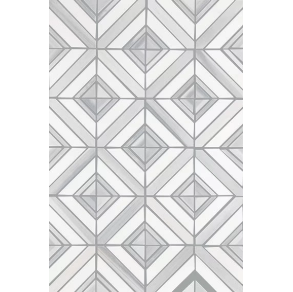 Grey Palissandro & Thassos Maze - stone tile